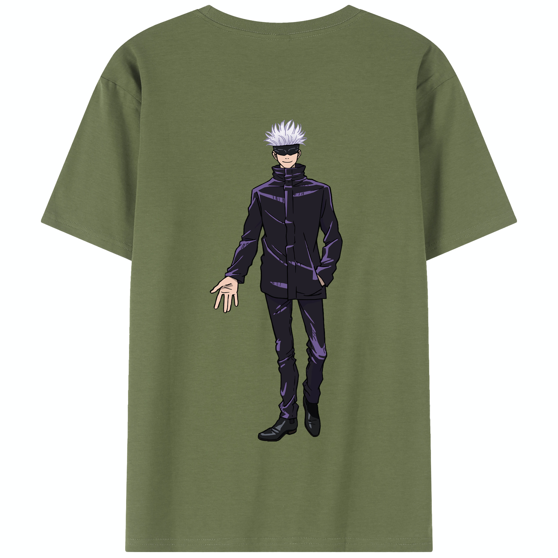 （画像用） 呪術廻戦 Jujutsu Kaisen 綿100％半袖Tシャツ（背面プリント）